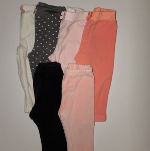 12M Bundle of 6 Fleece Pants